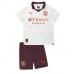 Billige Manchester City Børnetøj Udebanetrøje til baby 2023-24 Kortærmet (+ korte bukser)